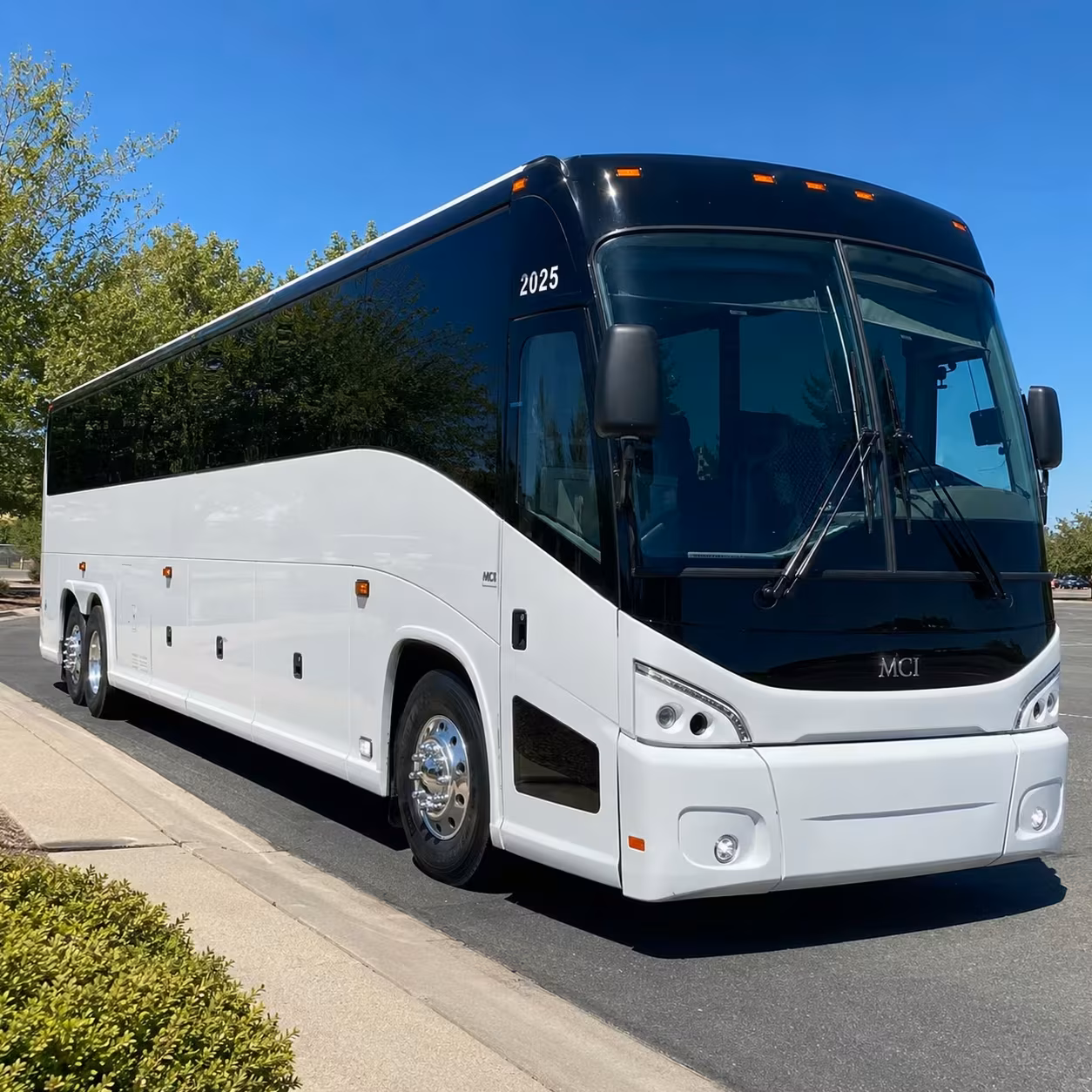 56 passenger charter bus