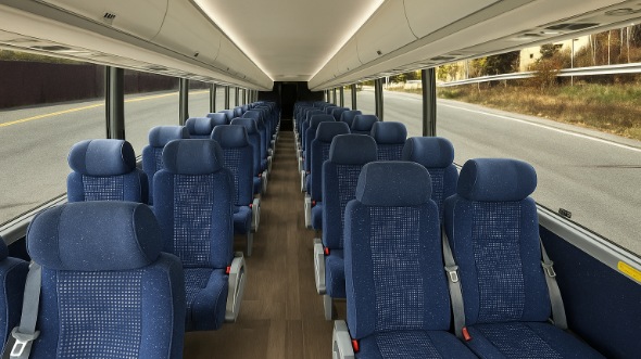 28 passenger minibus interior upland