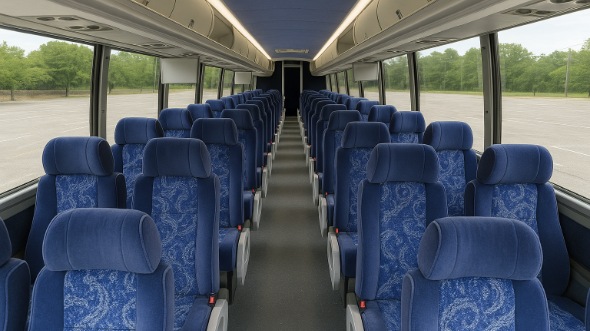 50 passenger charter bus interior pomona