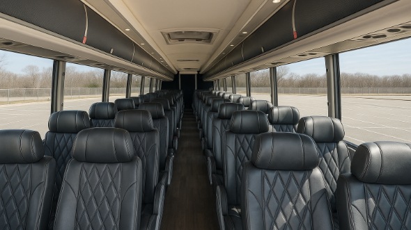 54 passenger charter bus interior pomona