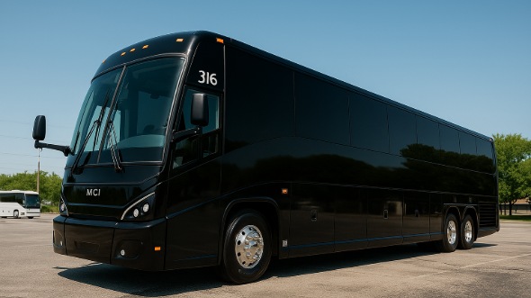 54 passenger charter bus pomona