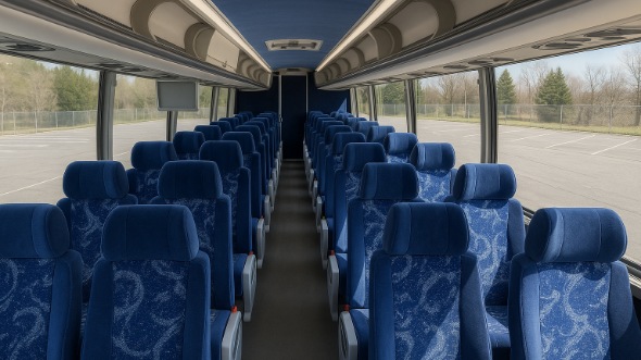 55 passenger charter bus interior pomona