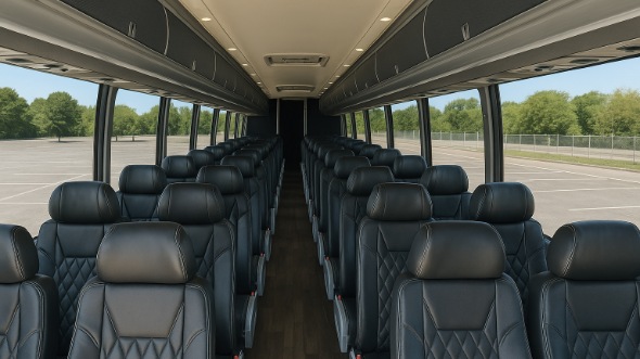 56 passenger charter bus interior pomona