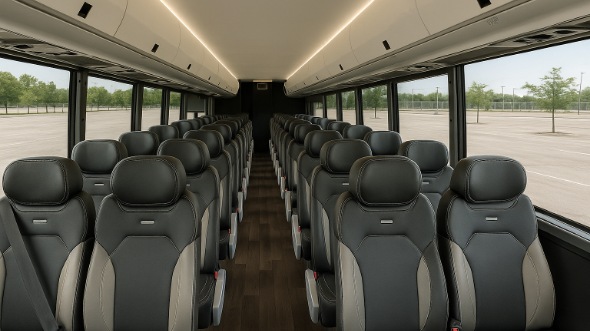 pomona 30 passenger minibus inside