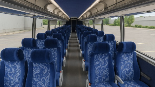 pomona 54 passenger charter bus rental