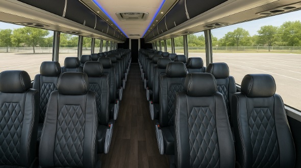 pomona 56 passenger charter bus
