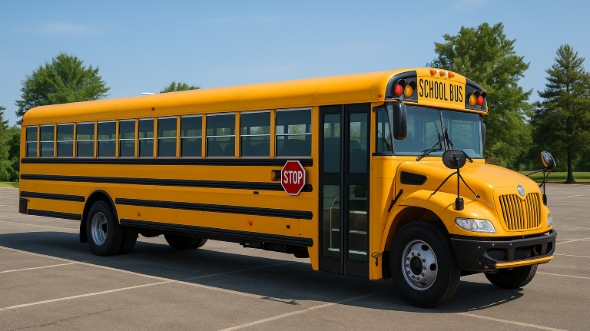 school bus rental upland