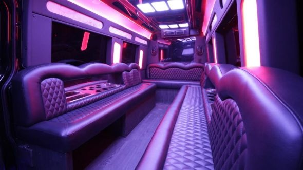 sprinter limo rental interior pomona