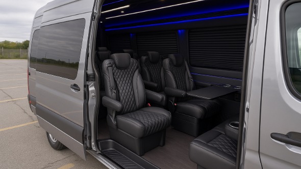 sprinter van with driver interior pomona